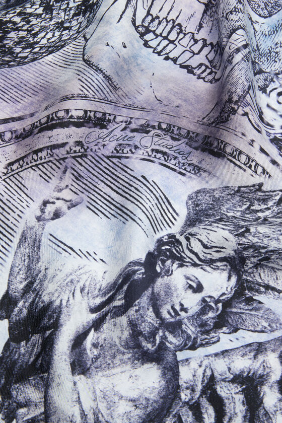 (image for) Extraordinary Printed silk scarf